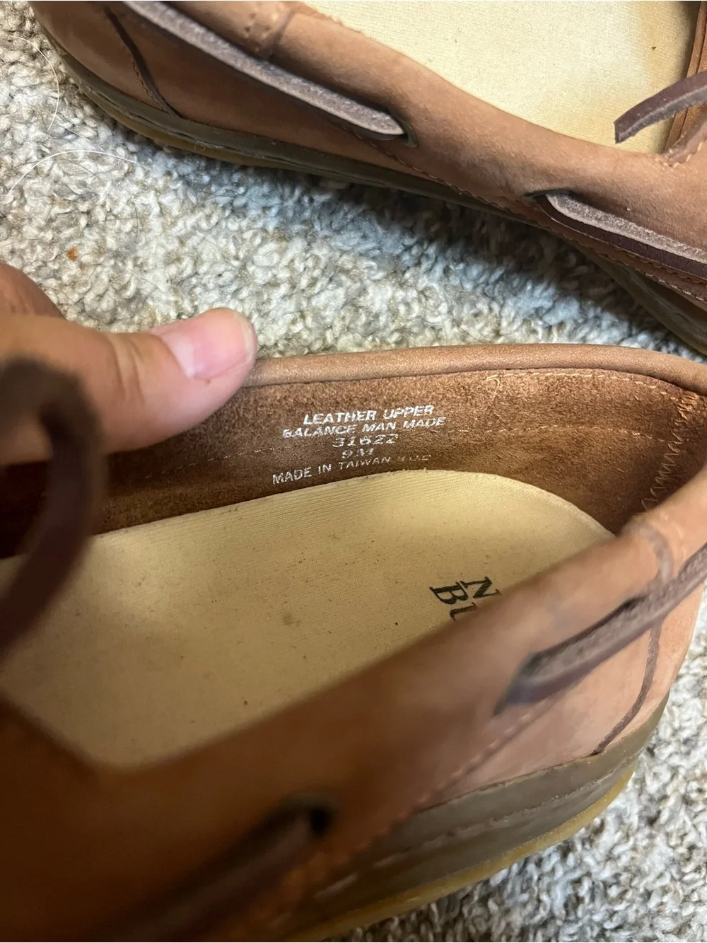 Nunn Bush Leather Boat Shoe